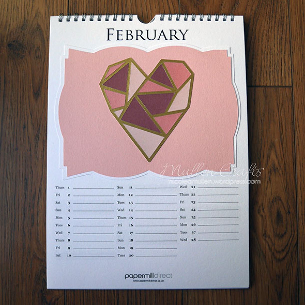 Nicole 2018 Calendar February1
