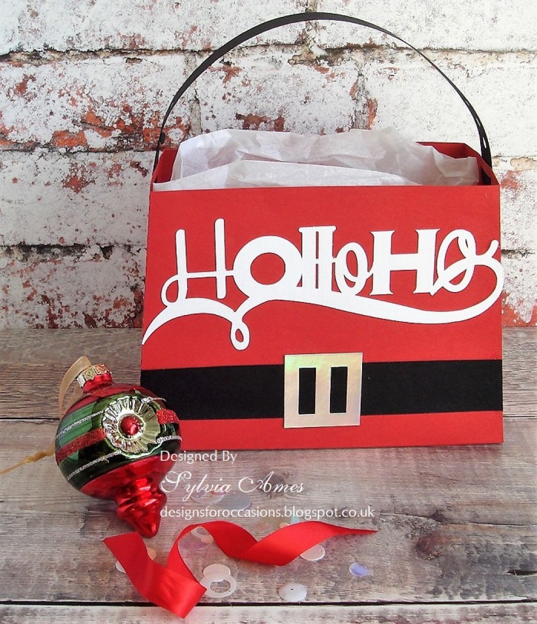 Ho Ho Ho Gift Bag And Card1