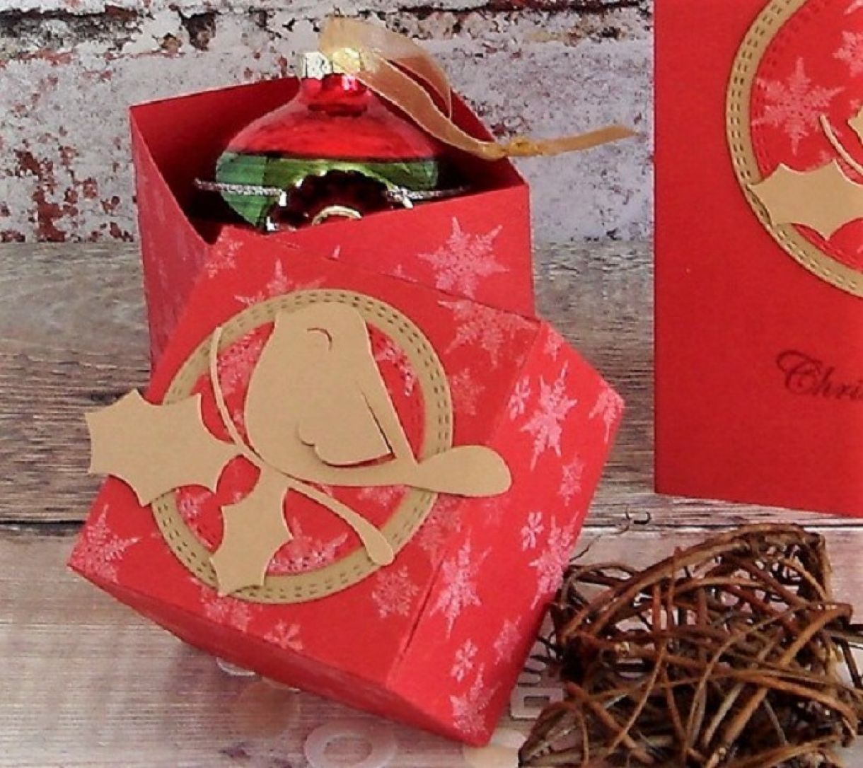 Robin Gift Box And Card1