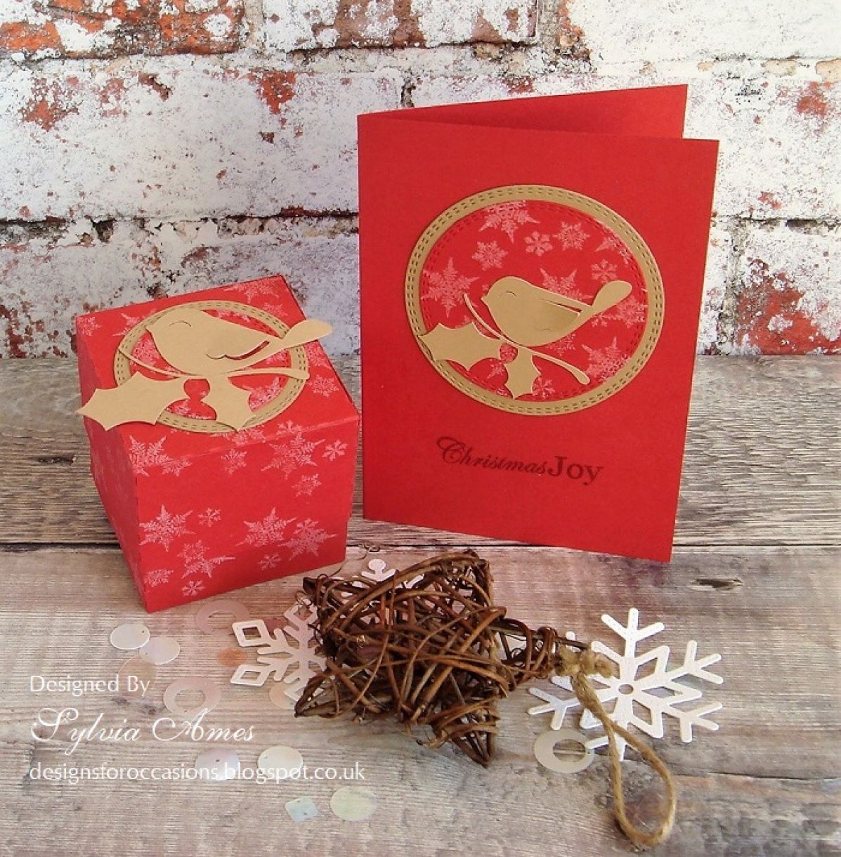 Robin Gift Box And Card2