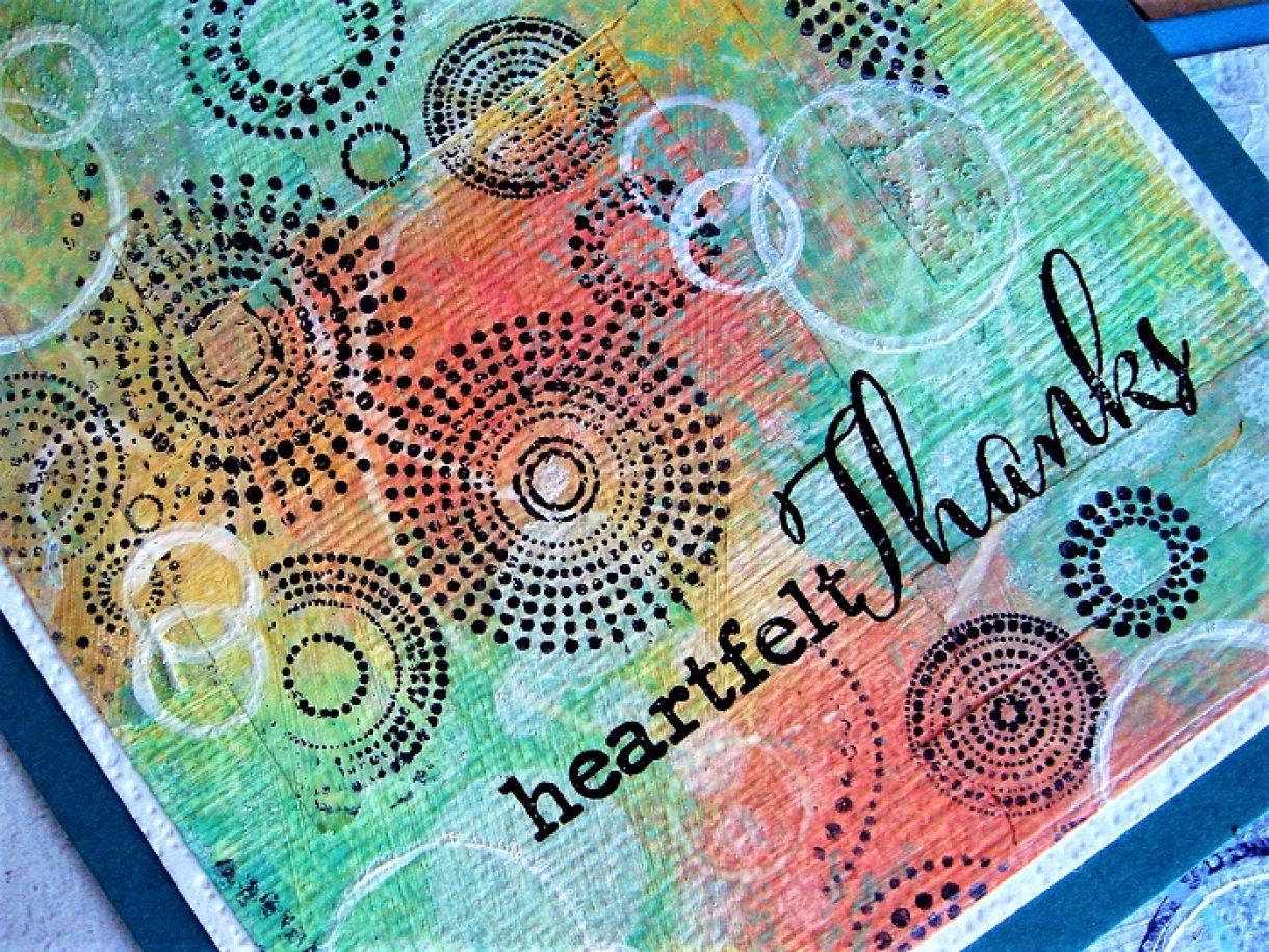 Distress Paints Thank You Cards 18