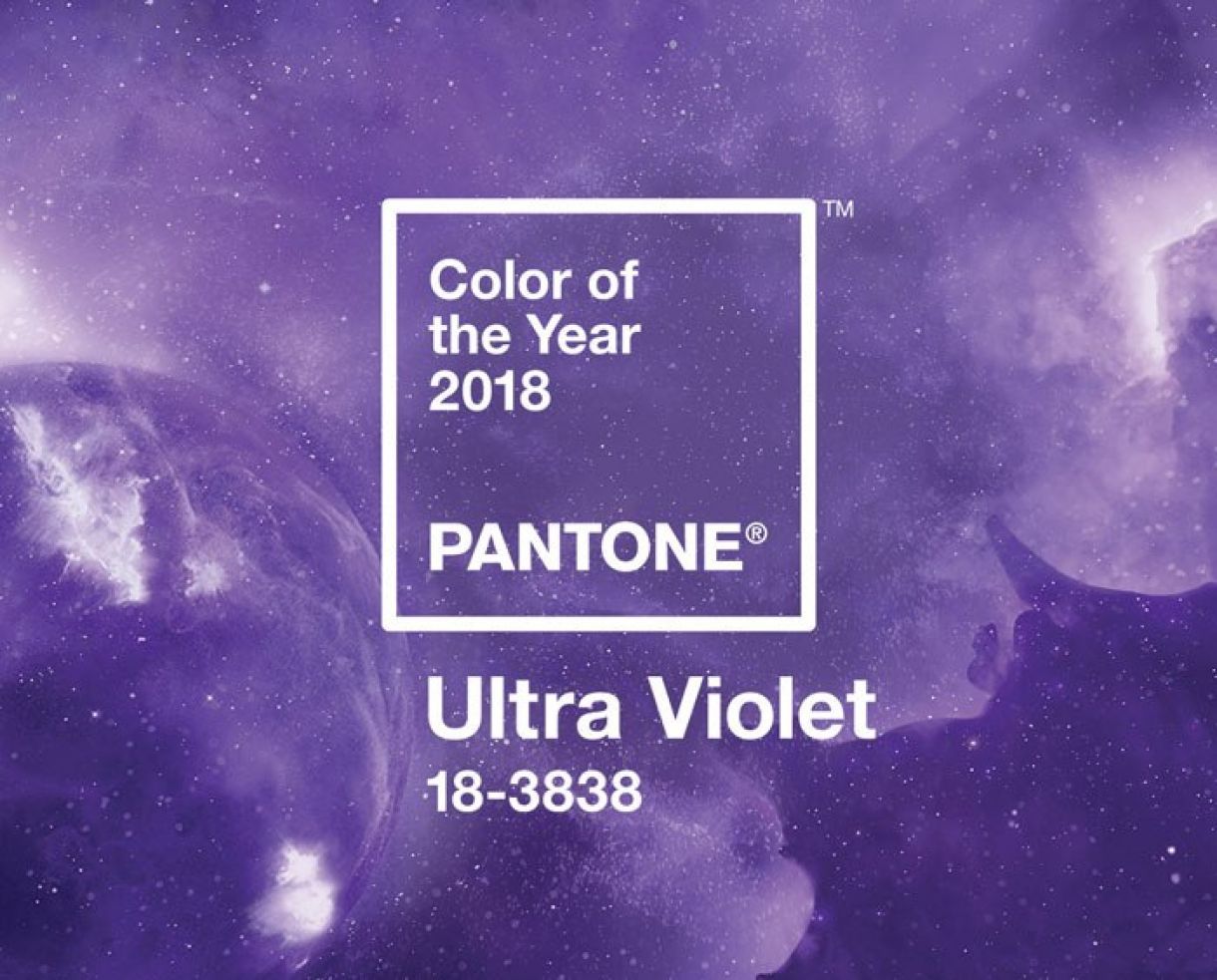 Pantone Color Of The Year 2018 Ultra Violet Banner Social