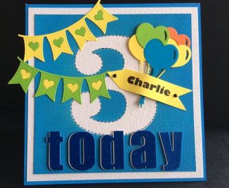 A Bright Card For My Grandson