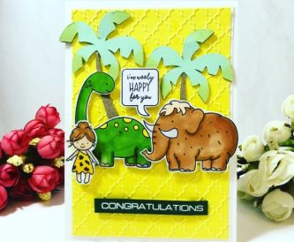 Fun Dinosaur Card