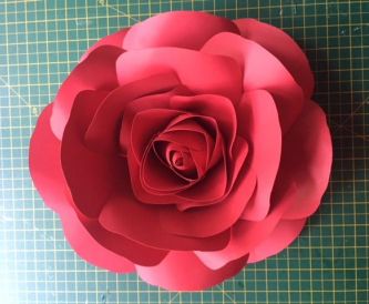 Making A Paper Rose