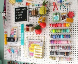 Craft Room Space Saving Ideas