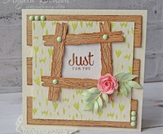 Just For You Card - Step By Step