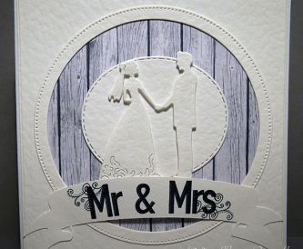 How To Make A White Wedding Card