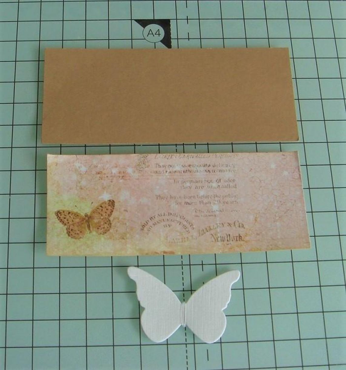 Birthday Card Using Pretty Papers And Stamping 1