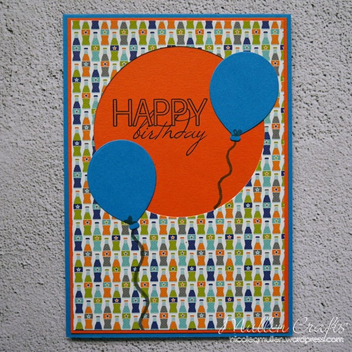 Nicole Balloon Birthday Card 2
