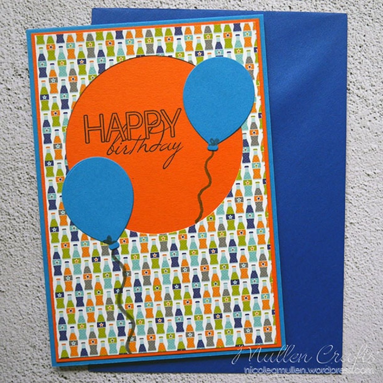 Nicole Balloon Birthday Card 3