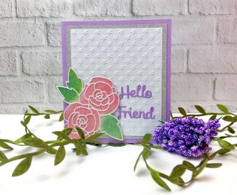 A Hello Friend Card