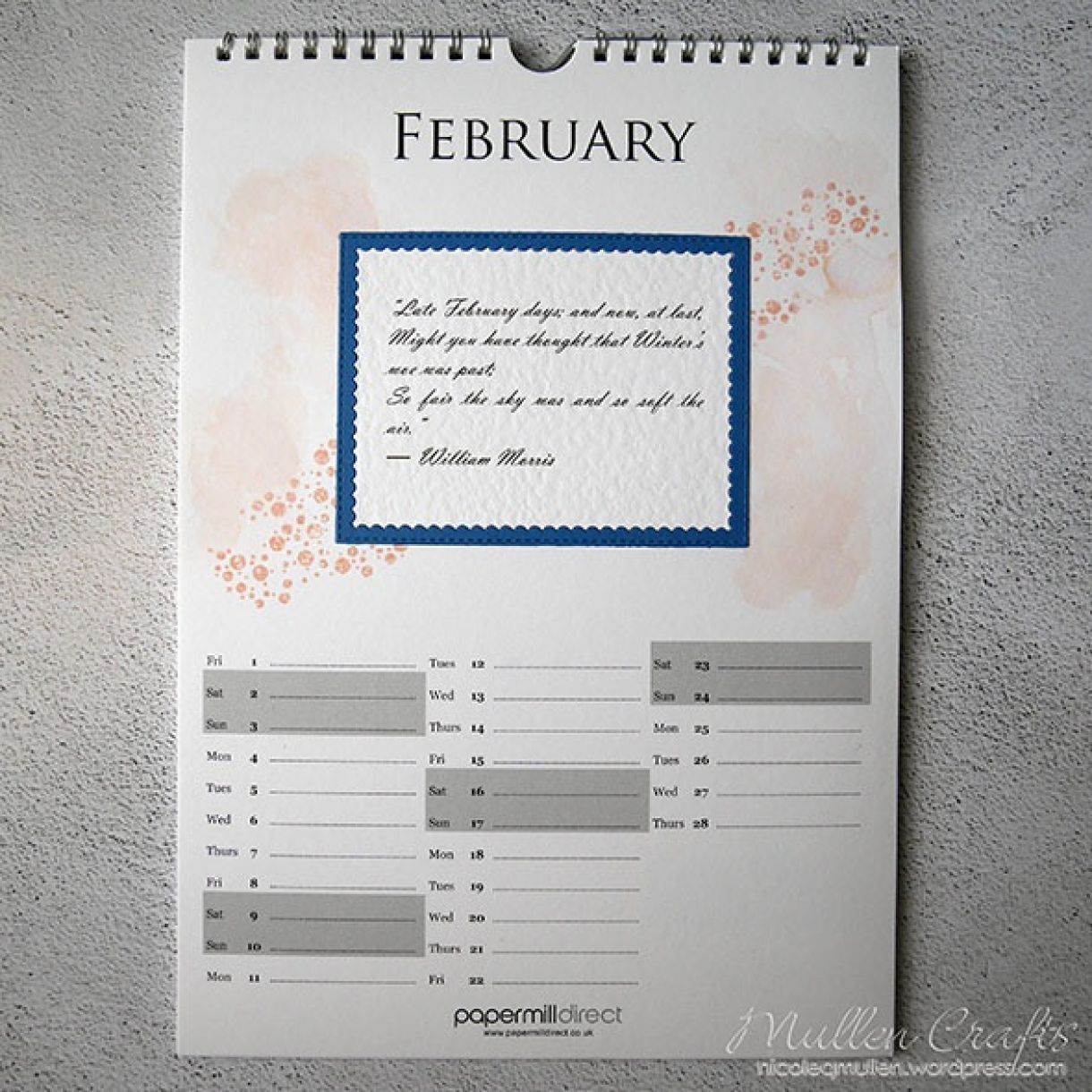 Nicole Calendar Page February1