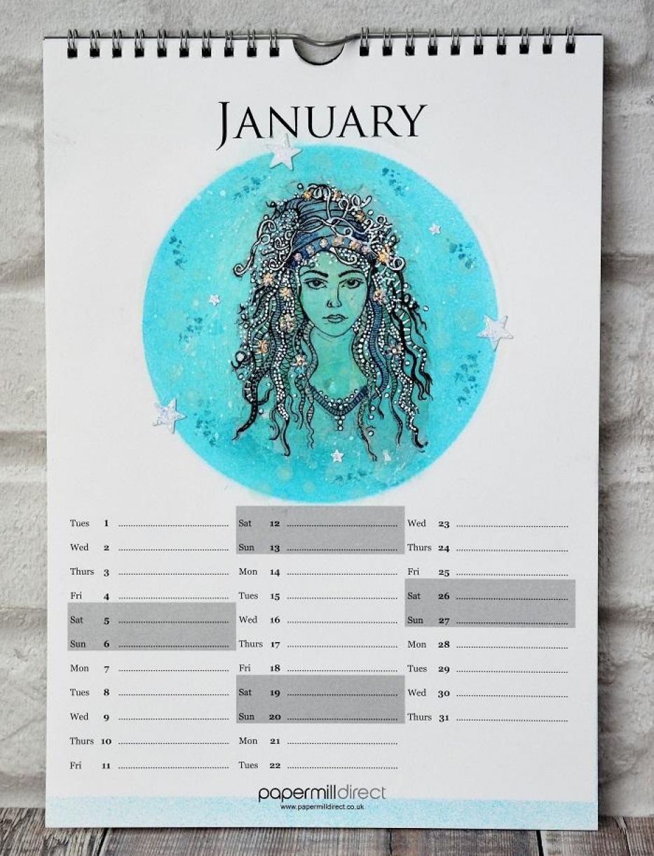 January Calender Page 5