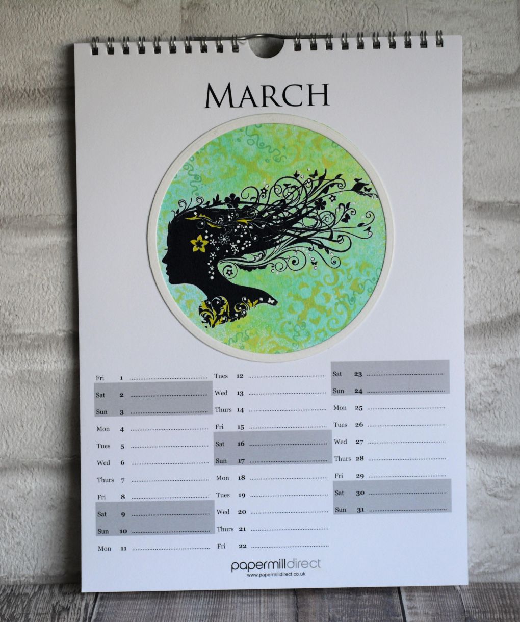 March Calendar Page 1