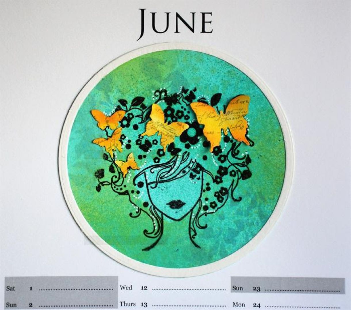 June Calendar Page Sylv 3