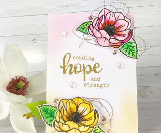 A Sending Hope & Strength Card