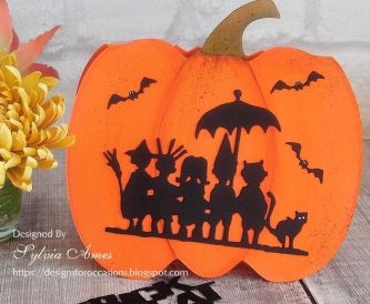Halloween 2018 Pumpkin Card