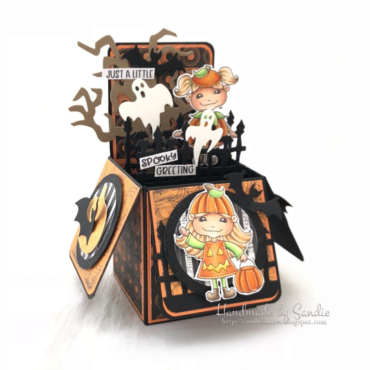 Halloween Pop Up Box Card Lllc Pmd