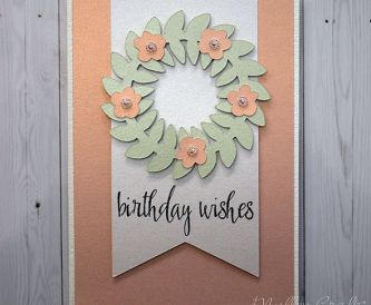 Shimmering Birthday Wishes Card