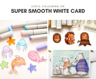Copic Colouring on Super Smooth White Card