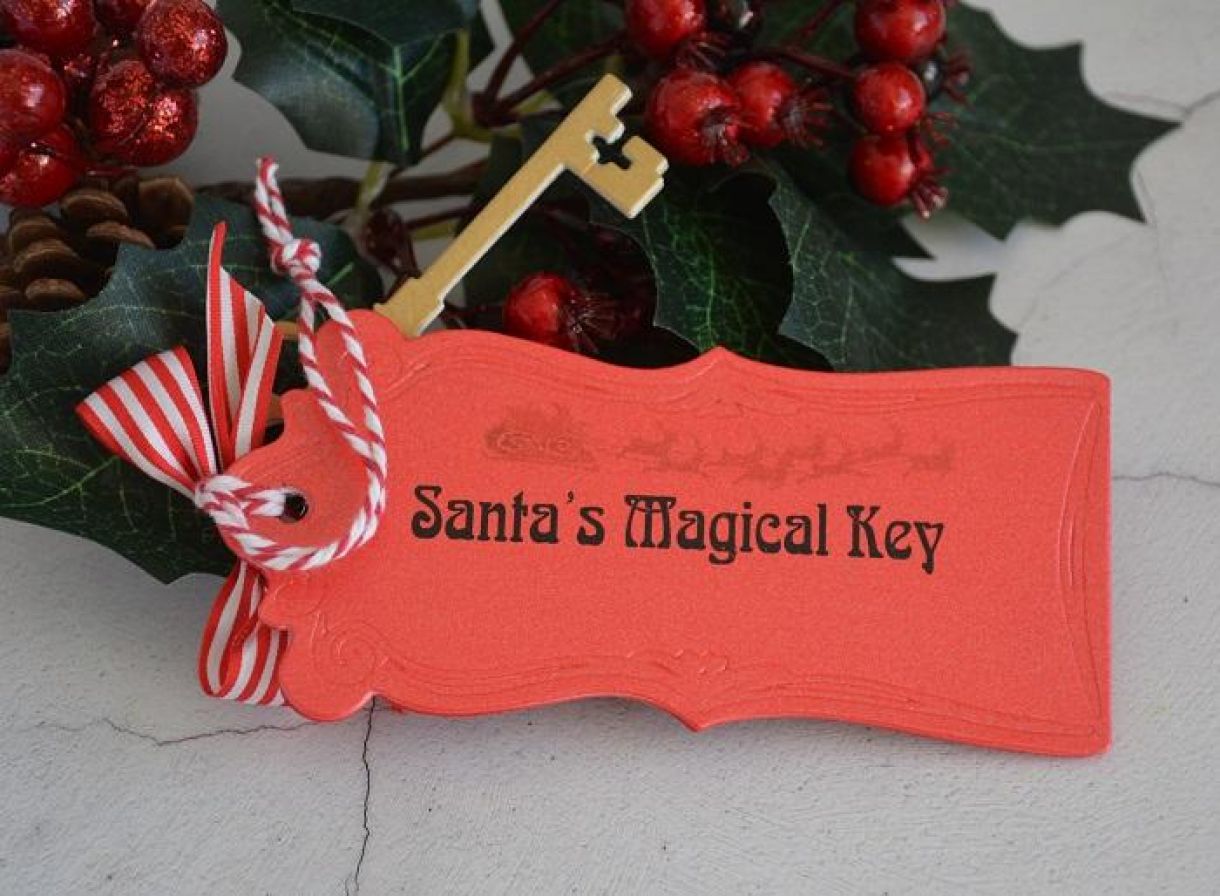 Santas Key Tag Tutorial 6