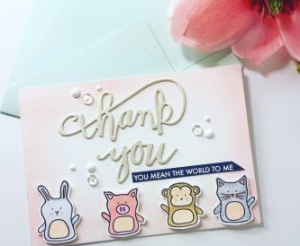 A Sweet Thank You Card