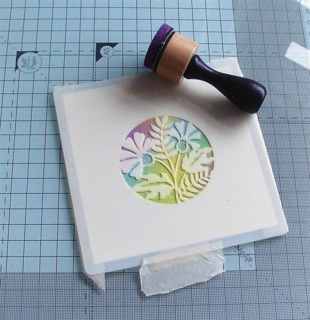 Double Aperture Thank You Card Tutorial B