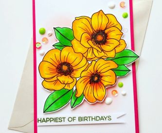 A Bright and Colourful Birthday Card