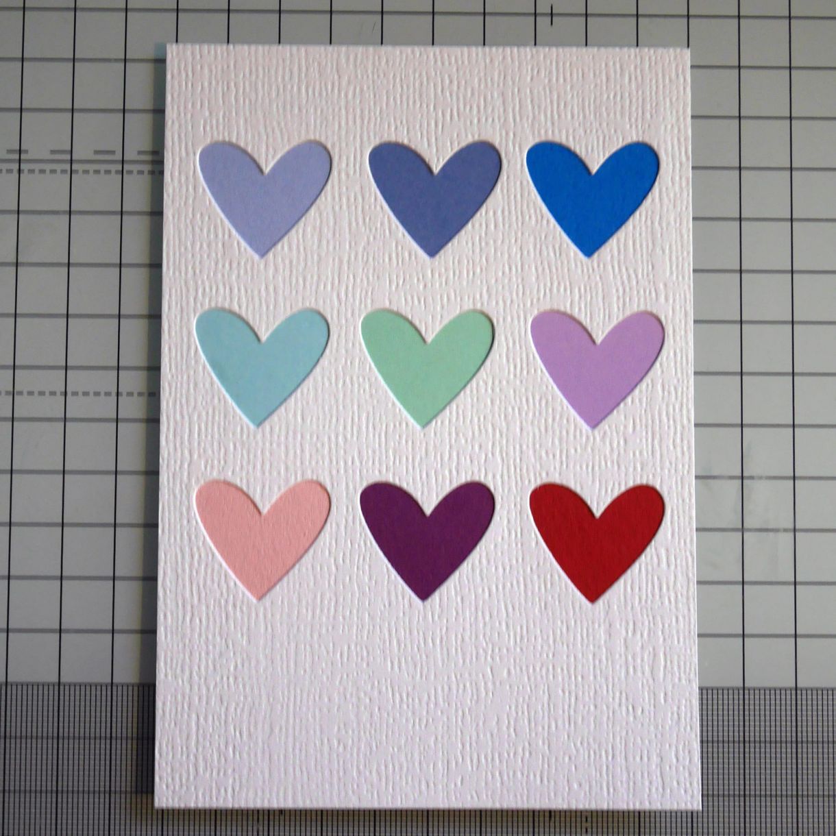 Nicole Grid Of Hearts Card 5