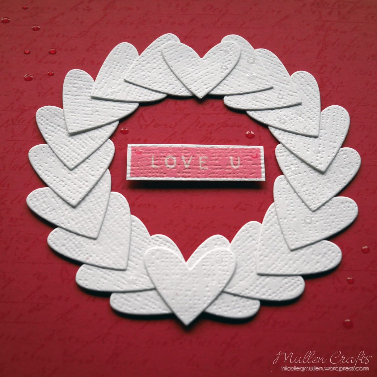 Nicole Heart Wreath Card 4