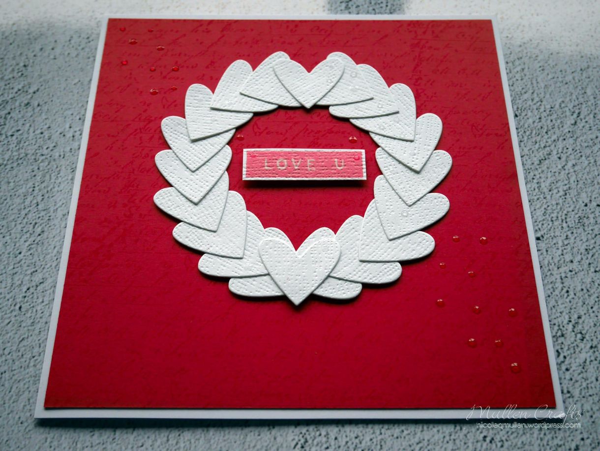 Nicole Heart Wreath Card 5