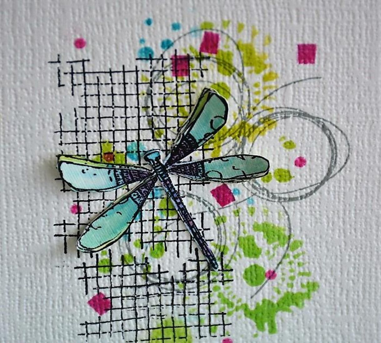 Dragonfly And Butterfly Cards 4