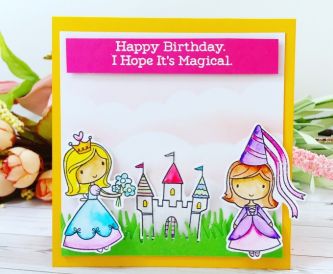 A Magical Princess Birthday Card