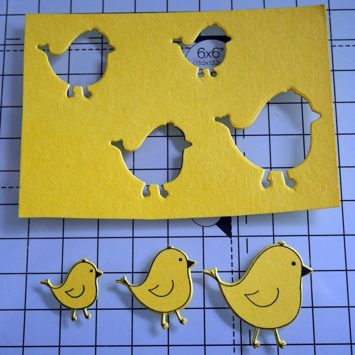 Nicole Yellow Easter Chick Card 7