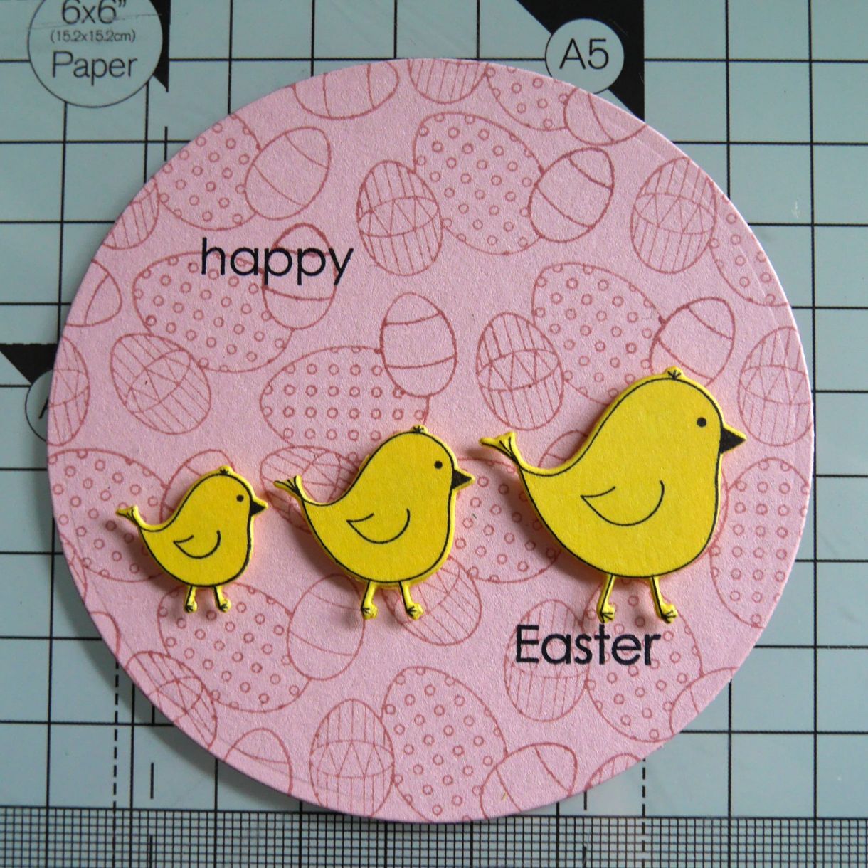Nicole Yellow Easter Chick Card 9