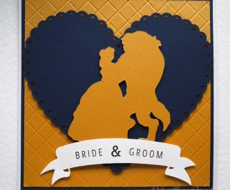 Disney Themed Wedding Card
