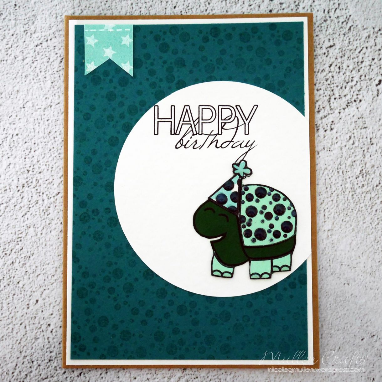 Nicole Turtle Bday Card 6