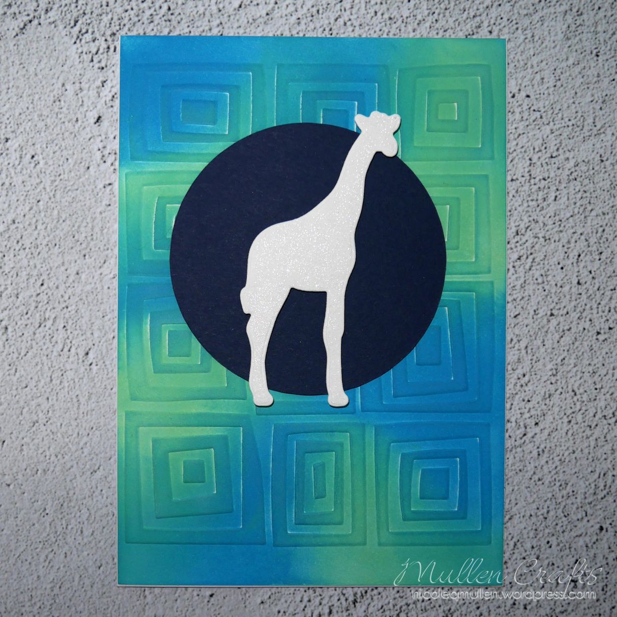 Giraffe Baby Prep Card 4