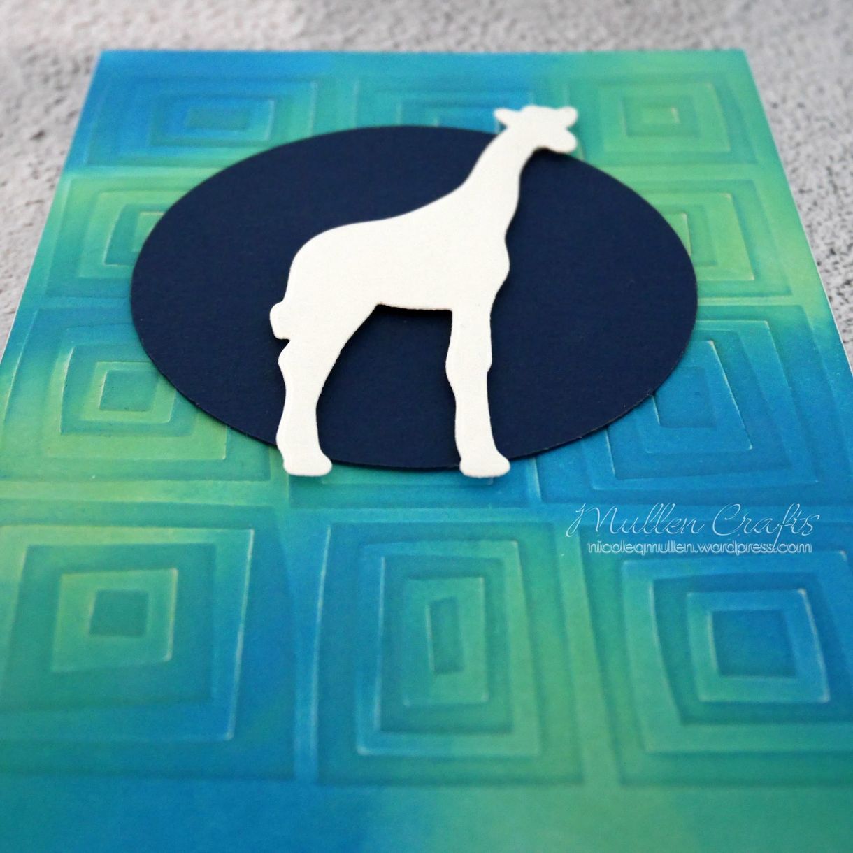 Giraffe Baby Prep Card 5