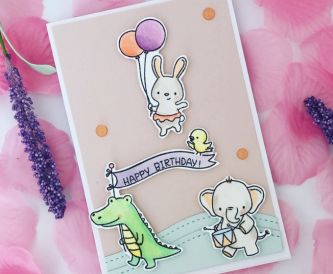 Happy Birthday Sweet Critter Card