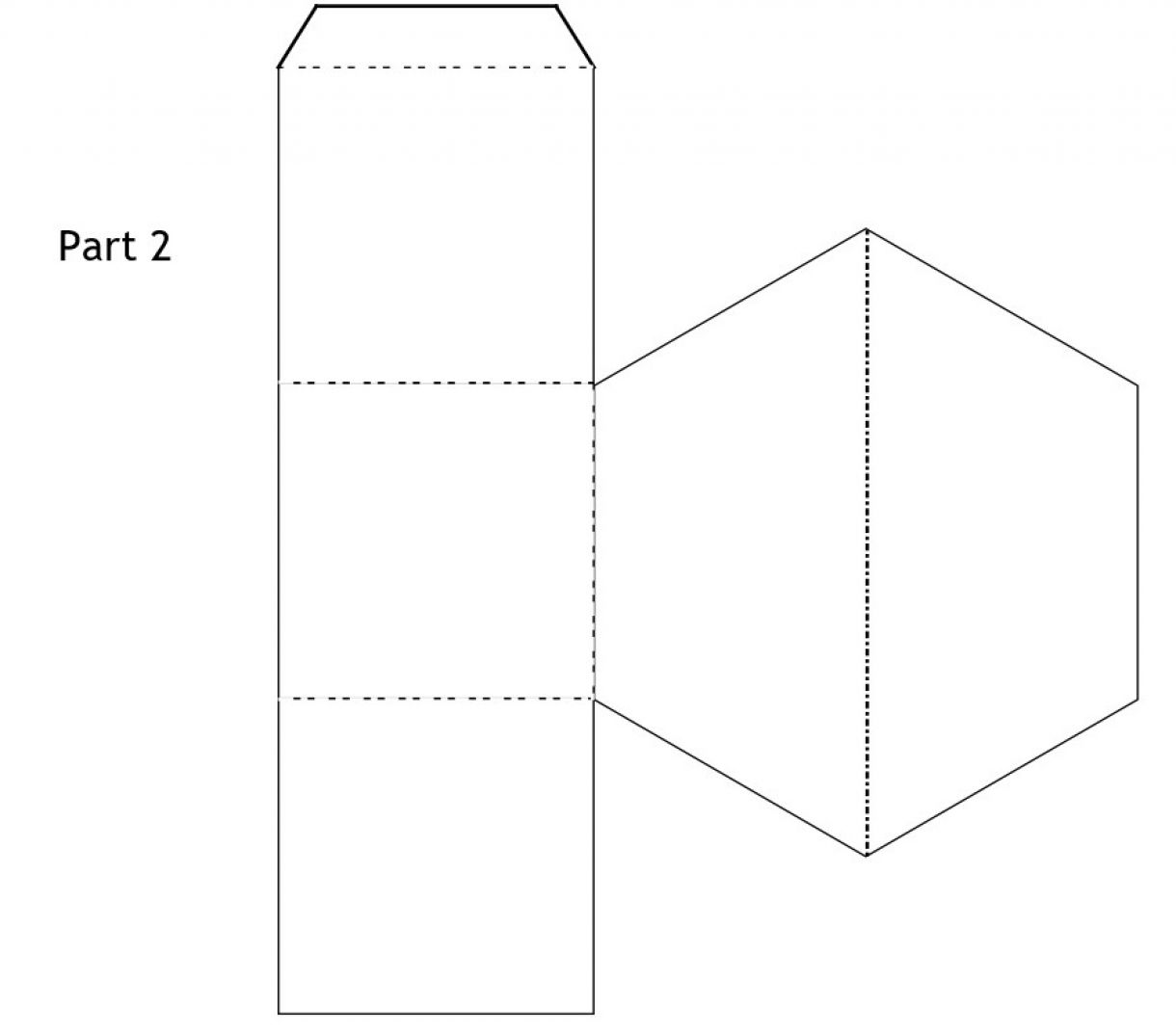 Hexagonal Pop Up Box Card 2 Edited