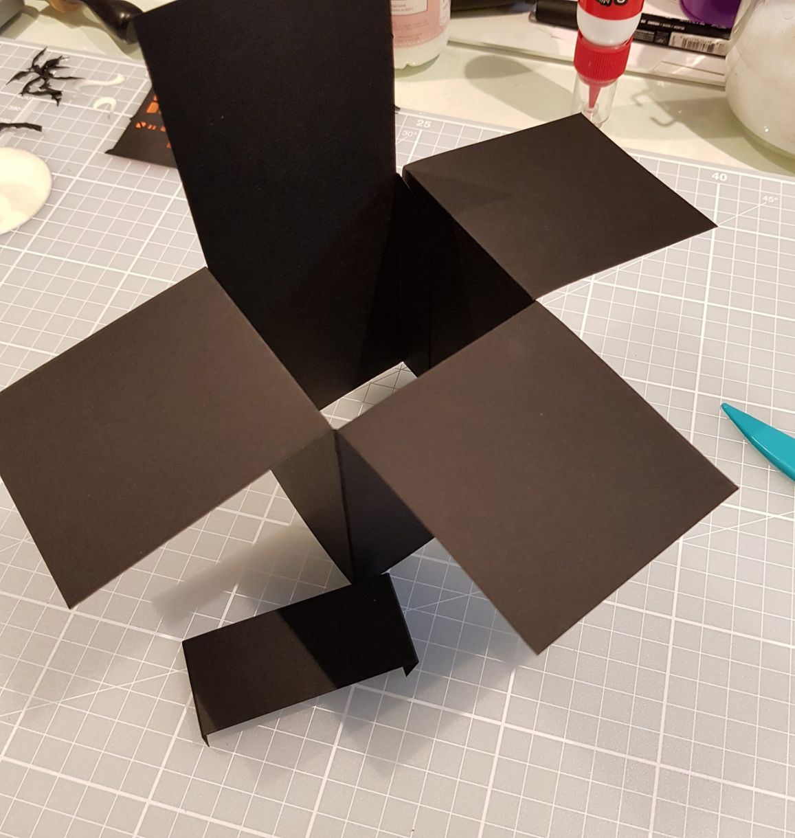 Shape and Glue to Create Box