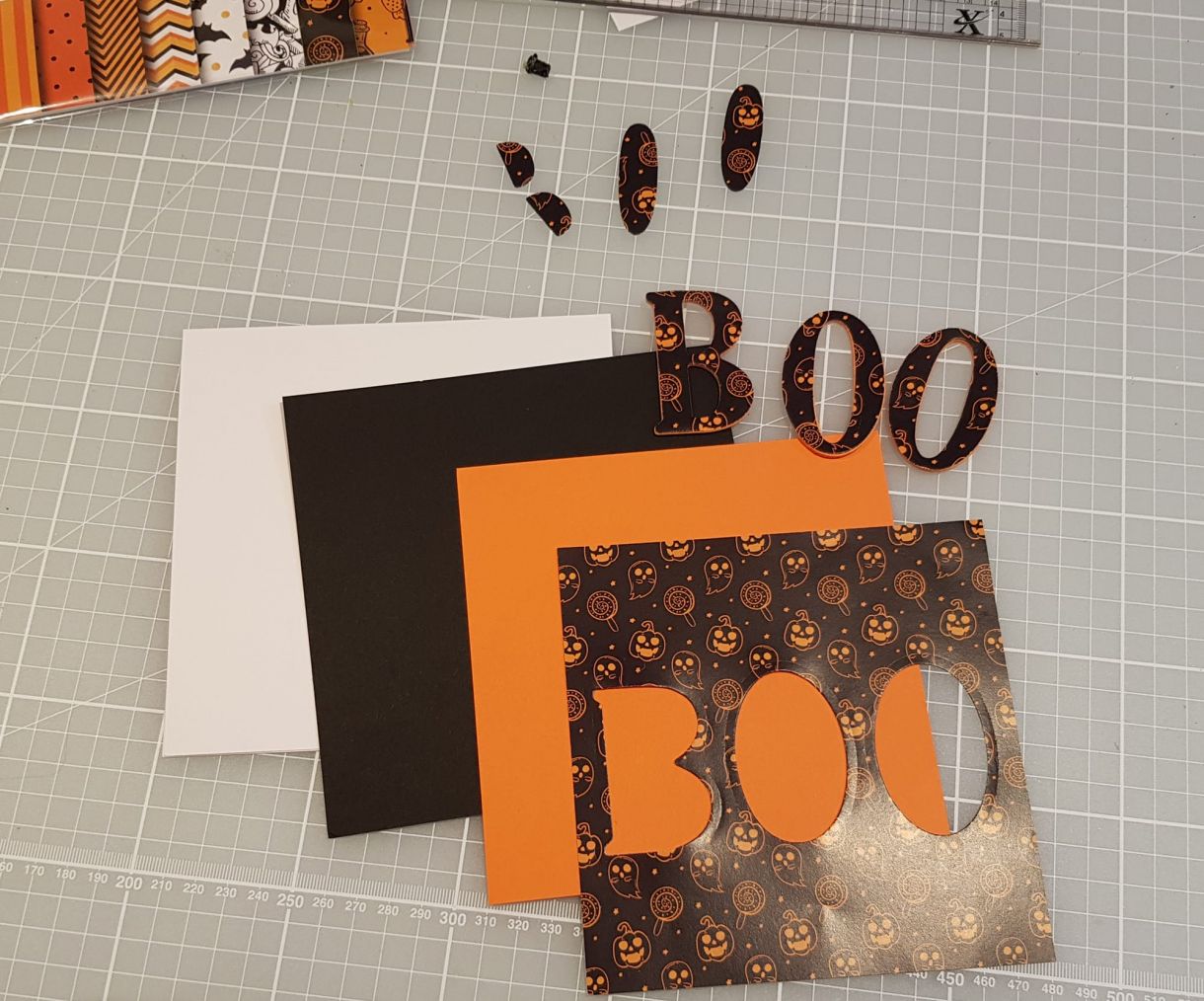 Boo Eclipse Card Layering