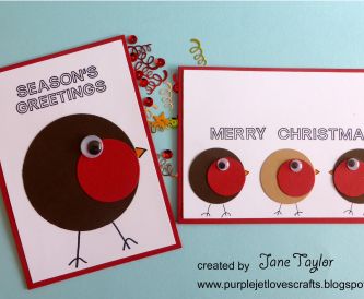 Robin Christmas Cards to Make