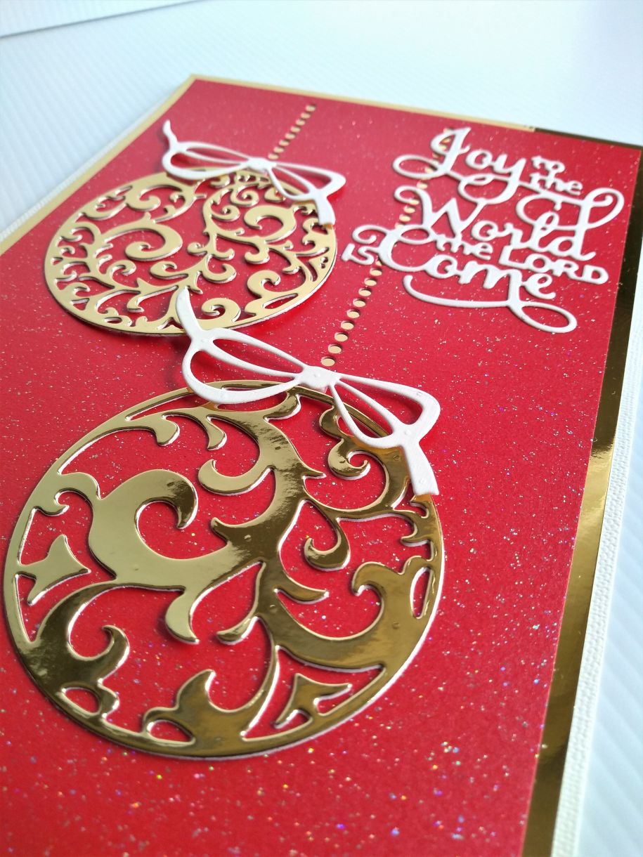 Christmas Bauble Card 16 Oct 2019 1