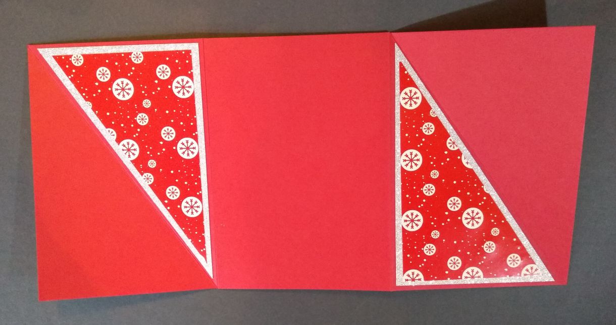 Poinsettia Twist Fold Card Instructions 7