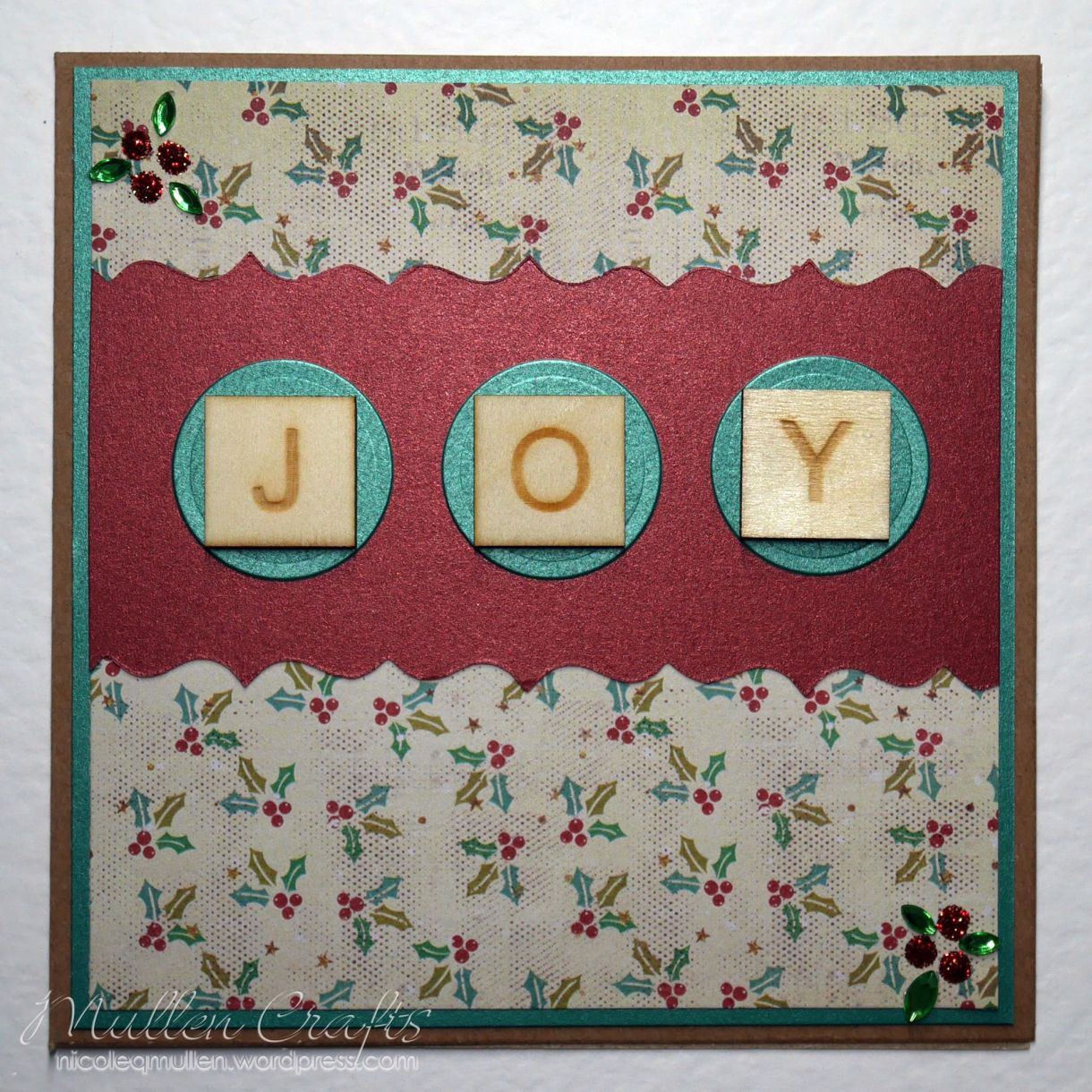 Joy Scrabble Card Nm 10