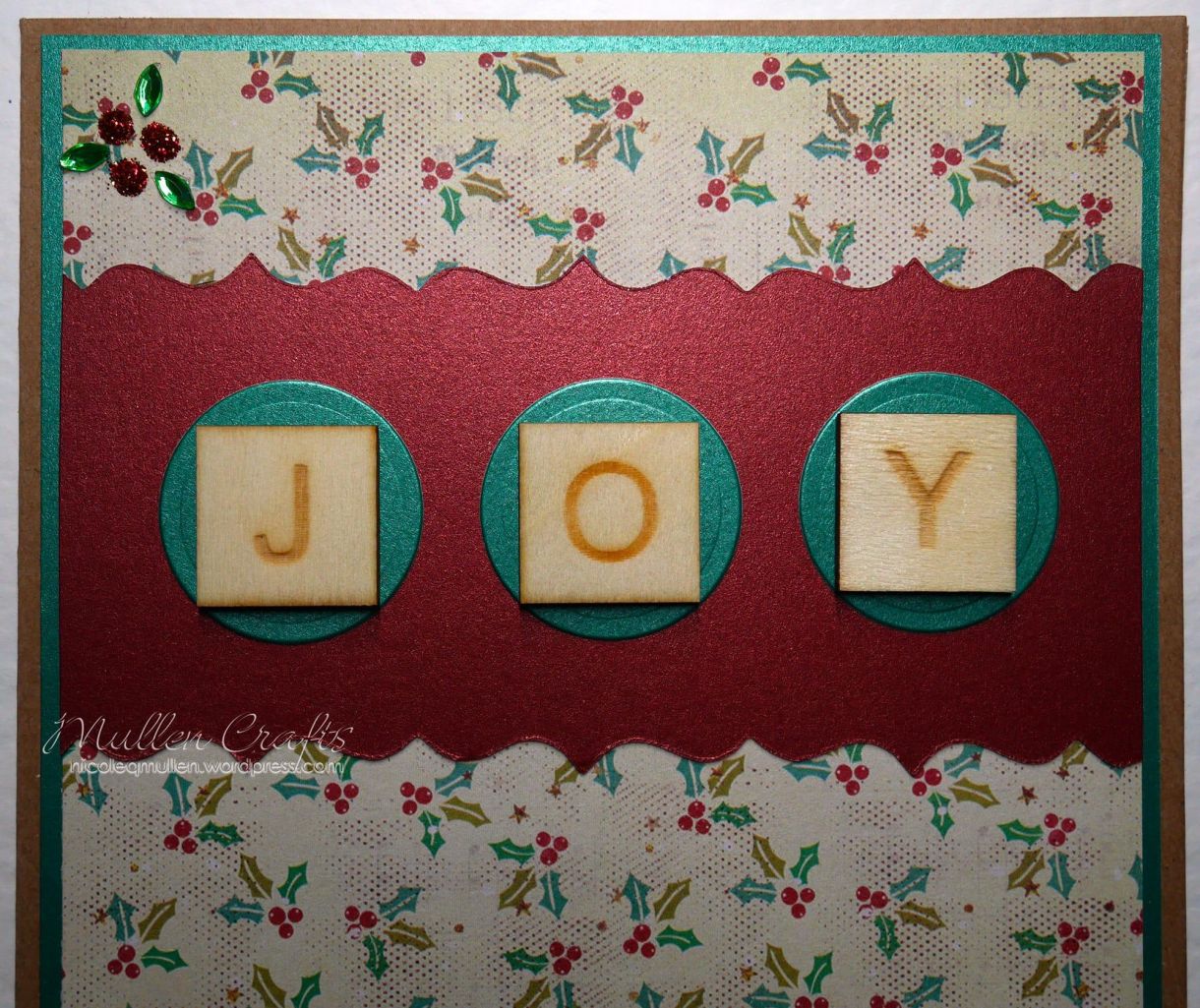 Joy Scrabble Card Nm 12
