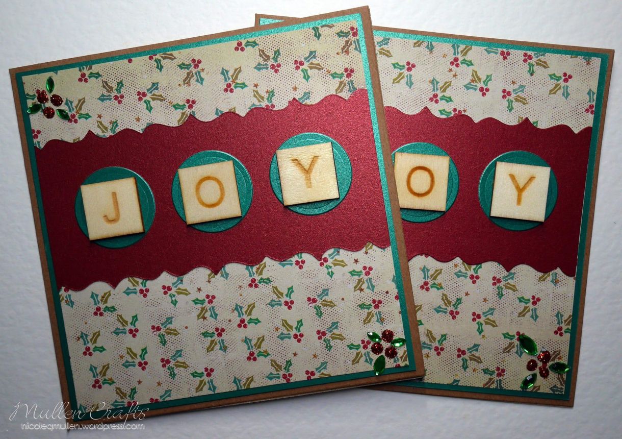 Joy Scrabble Card Nm 13